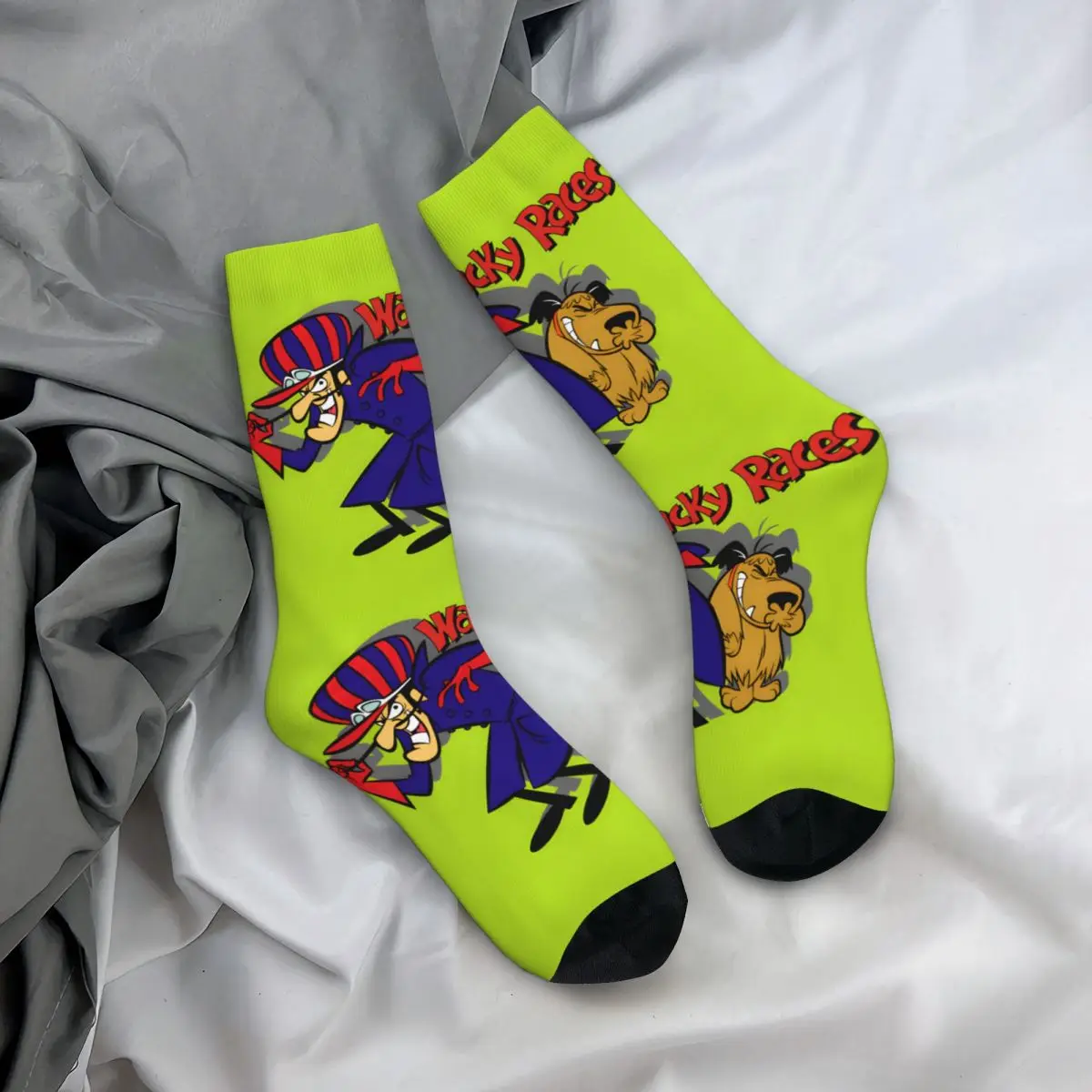 Racing Anime Bad Team Kawaii Socks Travel Cartoon Pattern Socks