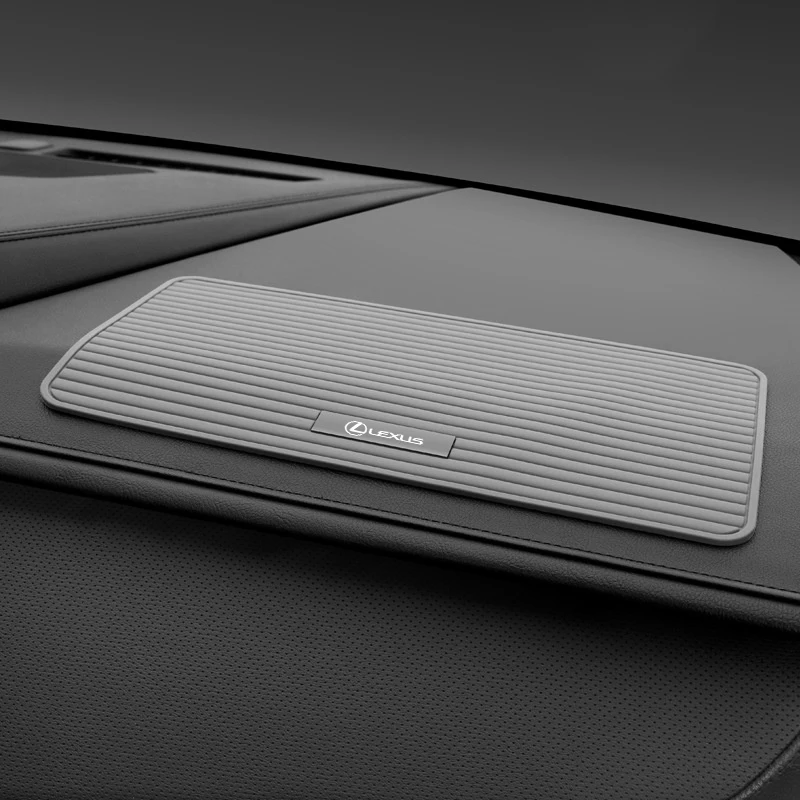 لكزس ES NX RX سيليكون سيارة عدم الانزلاق داش حصيرة لوحة القيادة لوحة لاصقة حامل مكافحة زلة حصيرة الهاتف وسادة واقية اكسسوارات السيارات #6