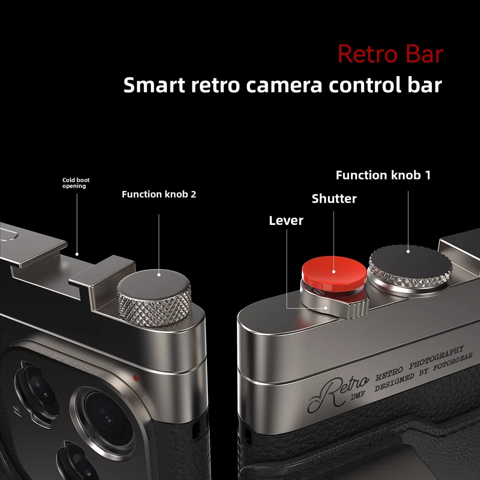 Fotorgear Professional Retro Photography Kit T-Mount For iPhone17