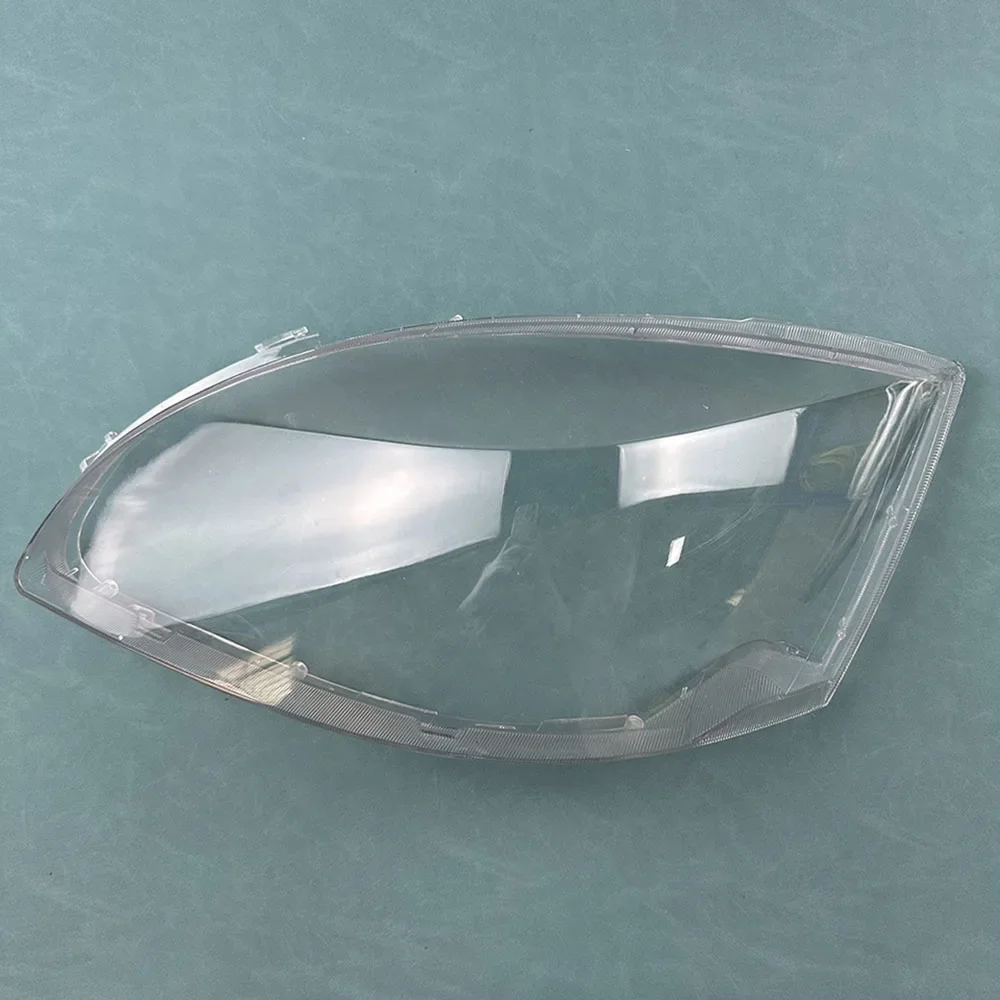 For Geely Englon SC7 2010-2015 Headlight Shade Transparent Lampshade Lens Headlamp Cover Lamp Shell Plexiglass Black Edge
