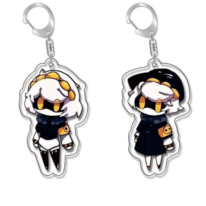 Recycled Acrylic Keychain for Murder Drones Uzi Doorman Doll Lizzy V N J Keychain Couple Pendant Backpack Pendant Cartoon Gift