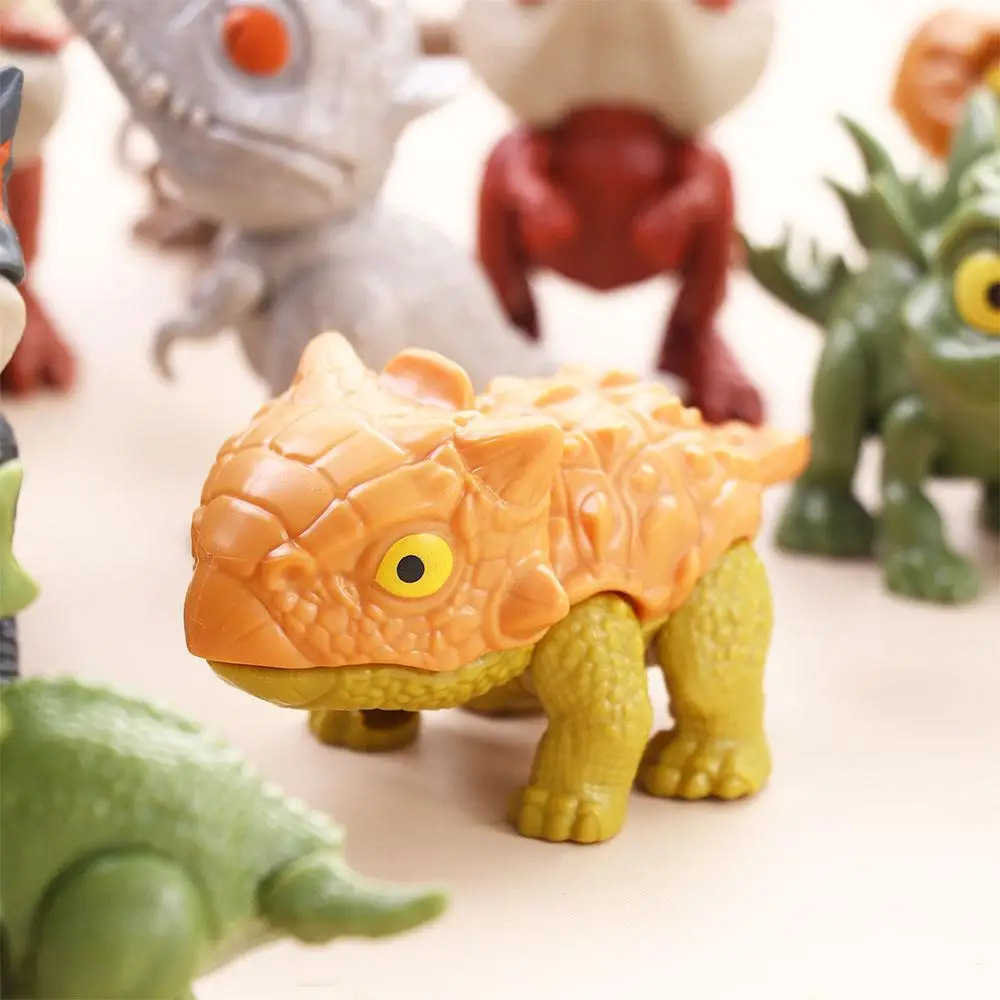 Jokes Children's  Movable Joints Educational Dinosaur Game Bite Finger Game Dinosaur  Dino  Model  Finger Dinosaur