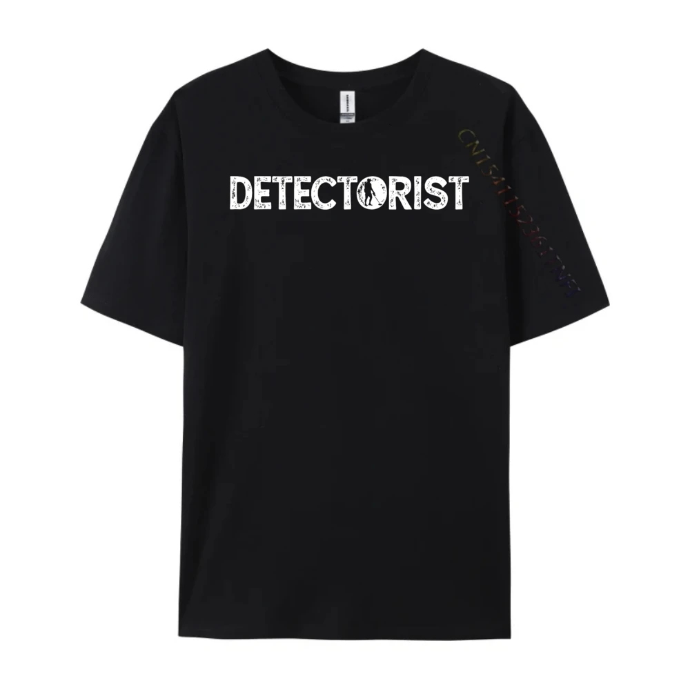 Detectorist Metal Detector Streetwear Men Men's T-Shirts Oversized T Shirt Male Camiseta Tee Shirt Slogan