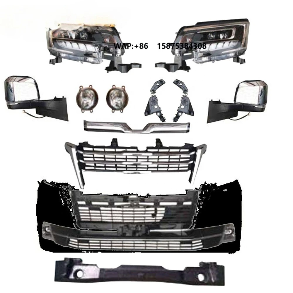 

High Quality Body Kit Bumper for 2020 Hiace commuter Deluxe Super Granace Premium Facelifts Majesty Bodykit