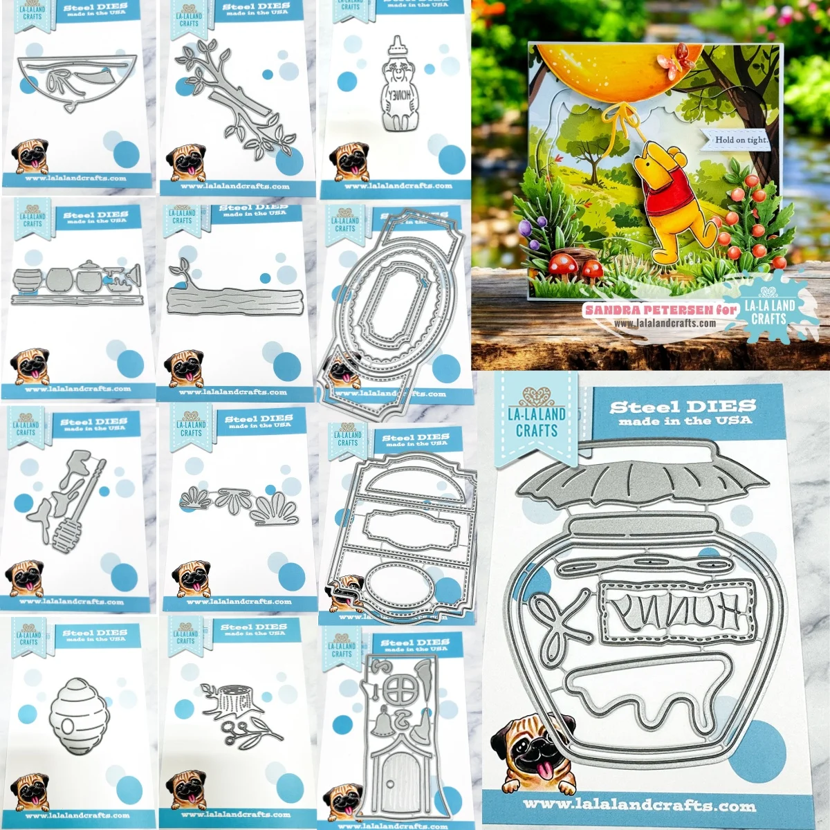 

Slimline Bookplate Balloon Honey Tree 2025 New Metal Cutting Dies DIY Decorating Scrapbook Card Album Embossing Craft Cut Die