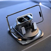 Car Phone Mount Anti Slip Silicone Dashboard Phone Holder 360-Degree Free Rotation Universal Head-Up Navigation Holder