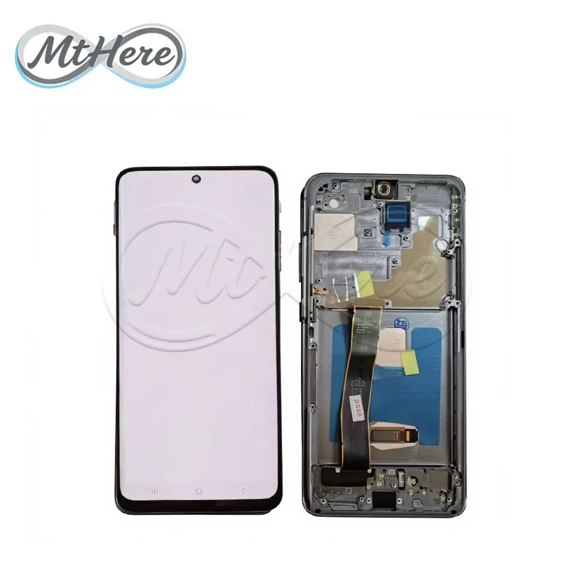 remplacement-du-cadre-d'ecran-oled-pour-samsung-galaxy-s20-ultra-ecran-tactile-g988-g988f-g988b-ds