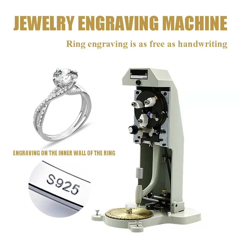 

Jewelry Engraving Machine Engrave Letter Numbers Jewelry Processing Tools Gold Silver Copper Engraver Tools Inside Ring Engraver