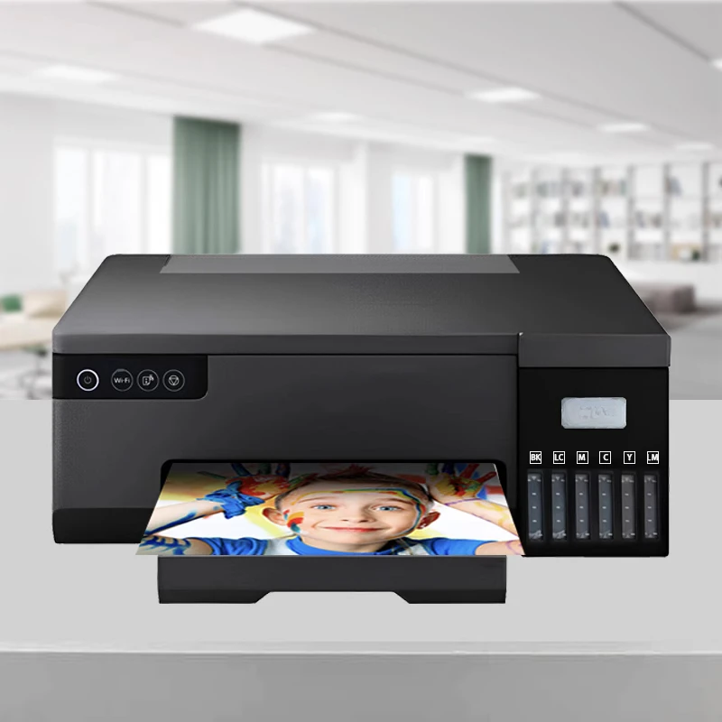 

Original brand newNew Auto Desktop L805 A4 Sublimation Digital Printer UV Inkjet DTF for ID Cards & CD/DVDs Grade Automatic Used