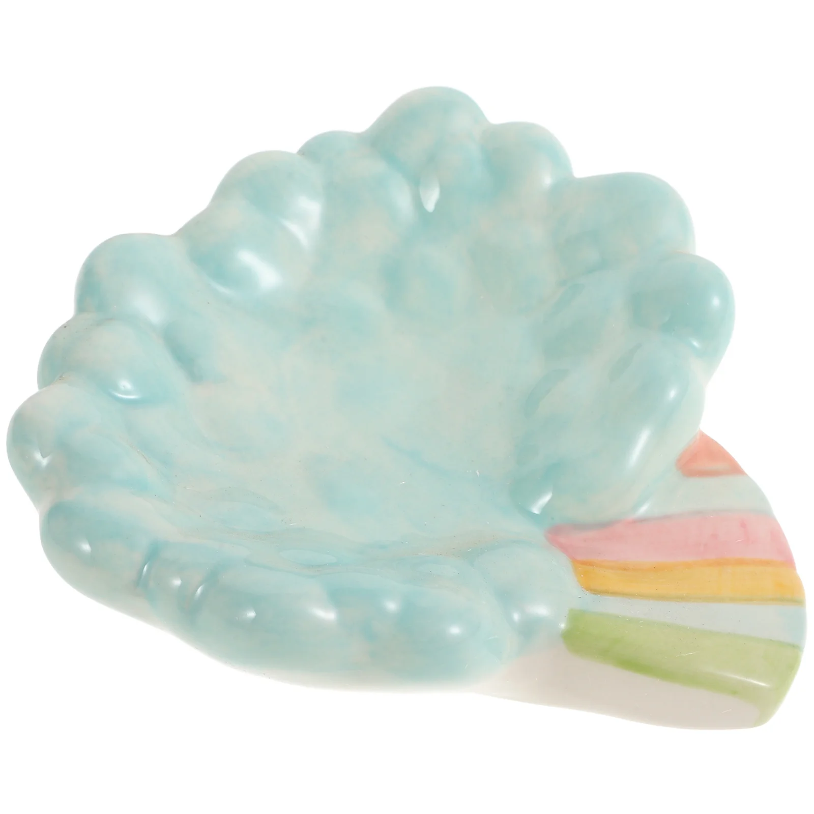 صينية الغرور للحمام، صواني لطيفة للديكور على شكل سحابة، حاوية مجوهرات، طبق حلية، طبق من السيراميك