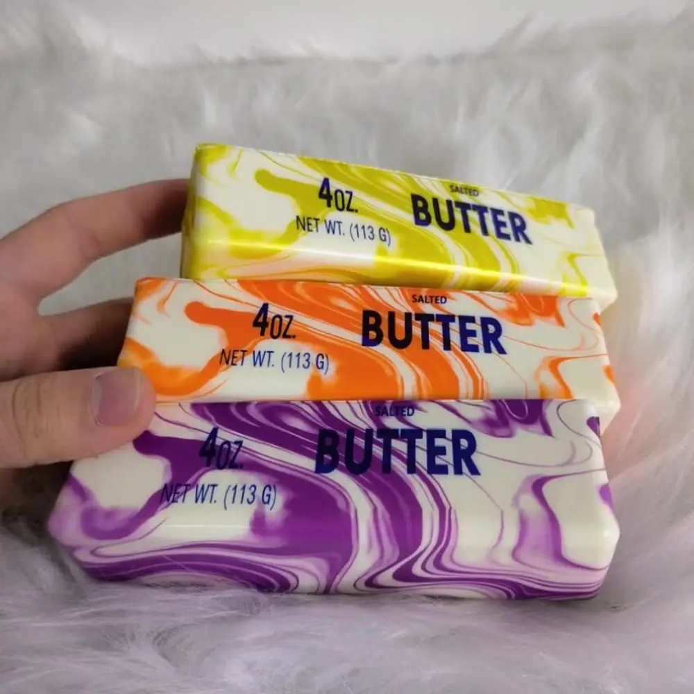 Creative Slow Rebound Butter Stick Super Soft Anxiety Relief Butter Stick Squeezing Realistic Comfortable Sensory Stress Stick