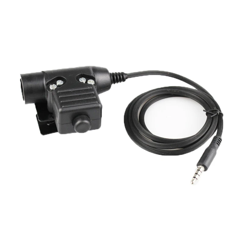 NATO Plug U94 Адаптер для гарнитуры PTT Z113 Разъем 3,5 мм для iPhone Samsung HTC