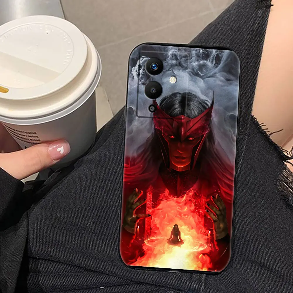 Marvel Wanda Scarlet Witch Phone Case For Infinix TECNO POP SPARK GO SMART 5 6 7 8 9 CAMON 15 16 17 20 20C 30C Pro Case Funda