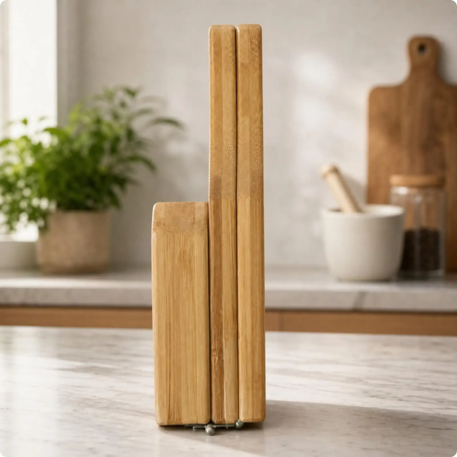 Wooden Kitchen Press with Hanging Loop Space-Saving Hinged Design, Manual pastry Press, for Small Kitchens