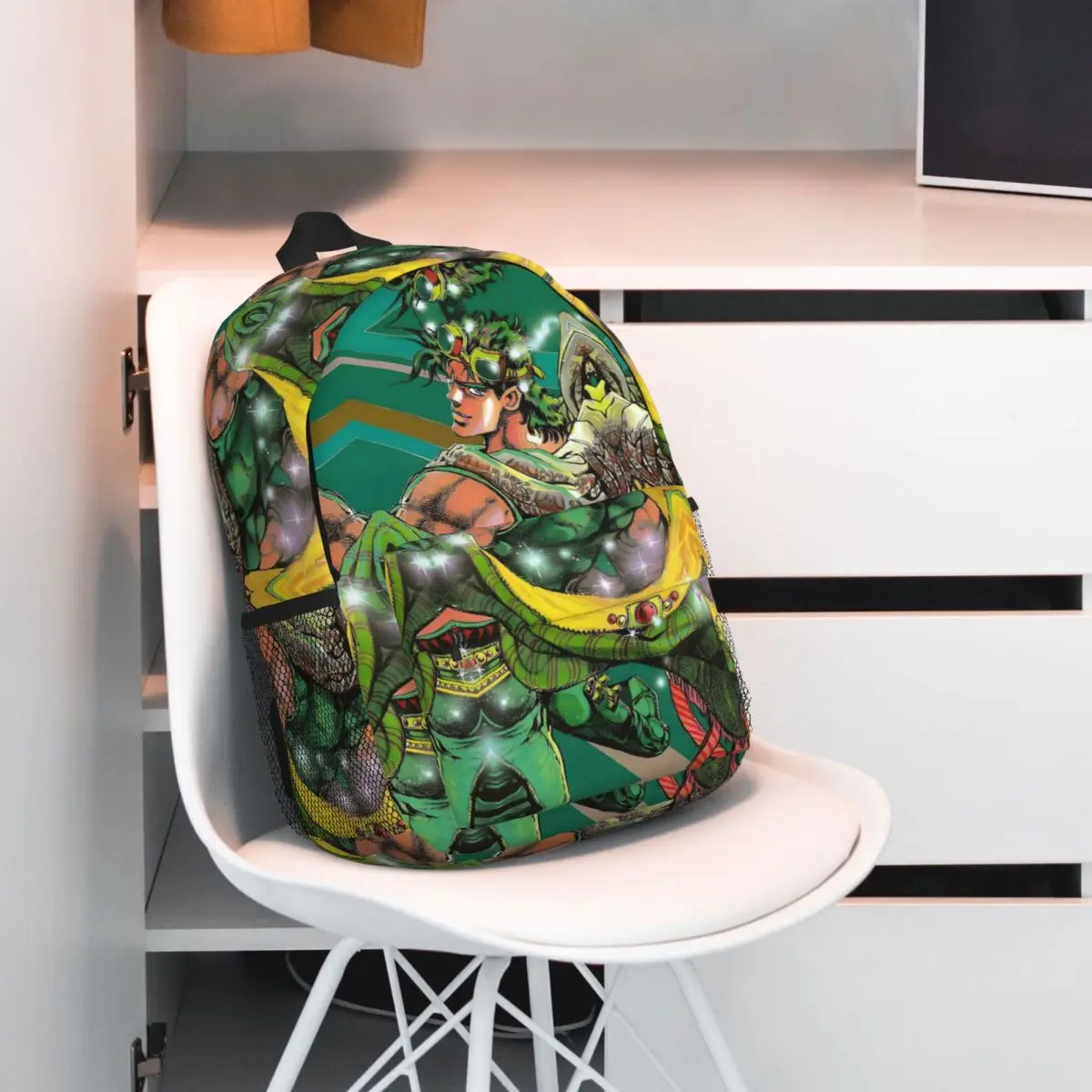 Jojo Bizarre Adventure Joseph Joestar Anime Backpack Hot Sale Daypack Large Capacity Boys Girls BookBag Shoulder Bags School Bag