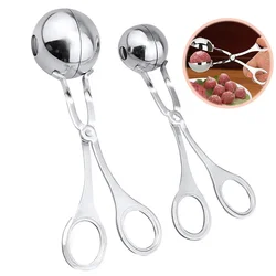 Meat Ball Maker Tool Stainless Steel Clip Round Rice Ball Shaper Spoon Meatball Making Mold Non Stick Stuffed Kitchen Gadget