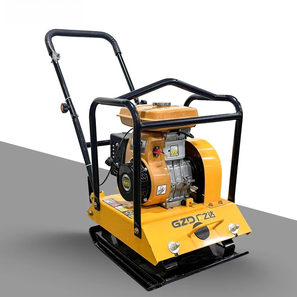 【HOT】GZD Factory Supply Customize Construction  Earth Compactor Vibratory Forward Plate Compactor Machine