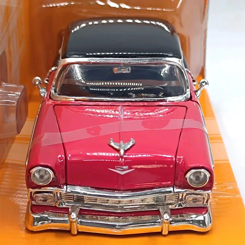 Diecast Original 1:24 Scale 1956 BELAIR Simulation Alloy Car Model Static Collection Decoration Toy Gift Souvenir Display