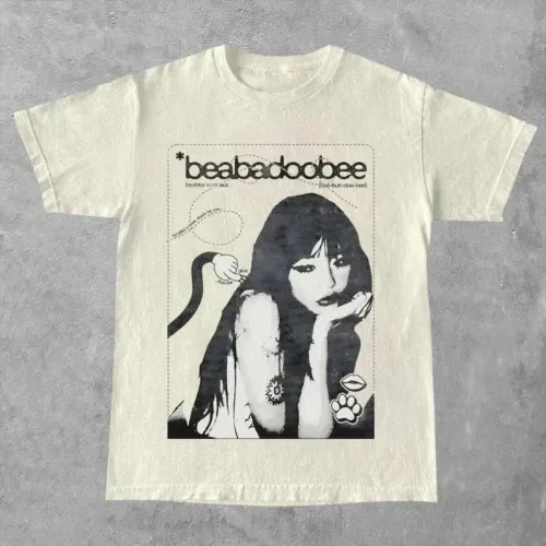 Beabadoobee North American Headlines Tour T Shirt Men Women Oversized Y2k Casual Comfort Summer Preferred Cotton Short Sleeves