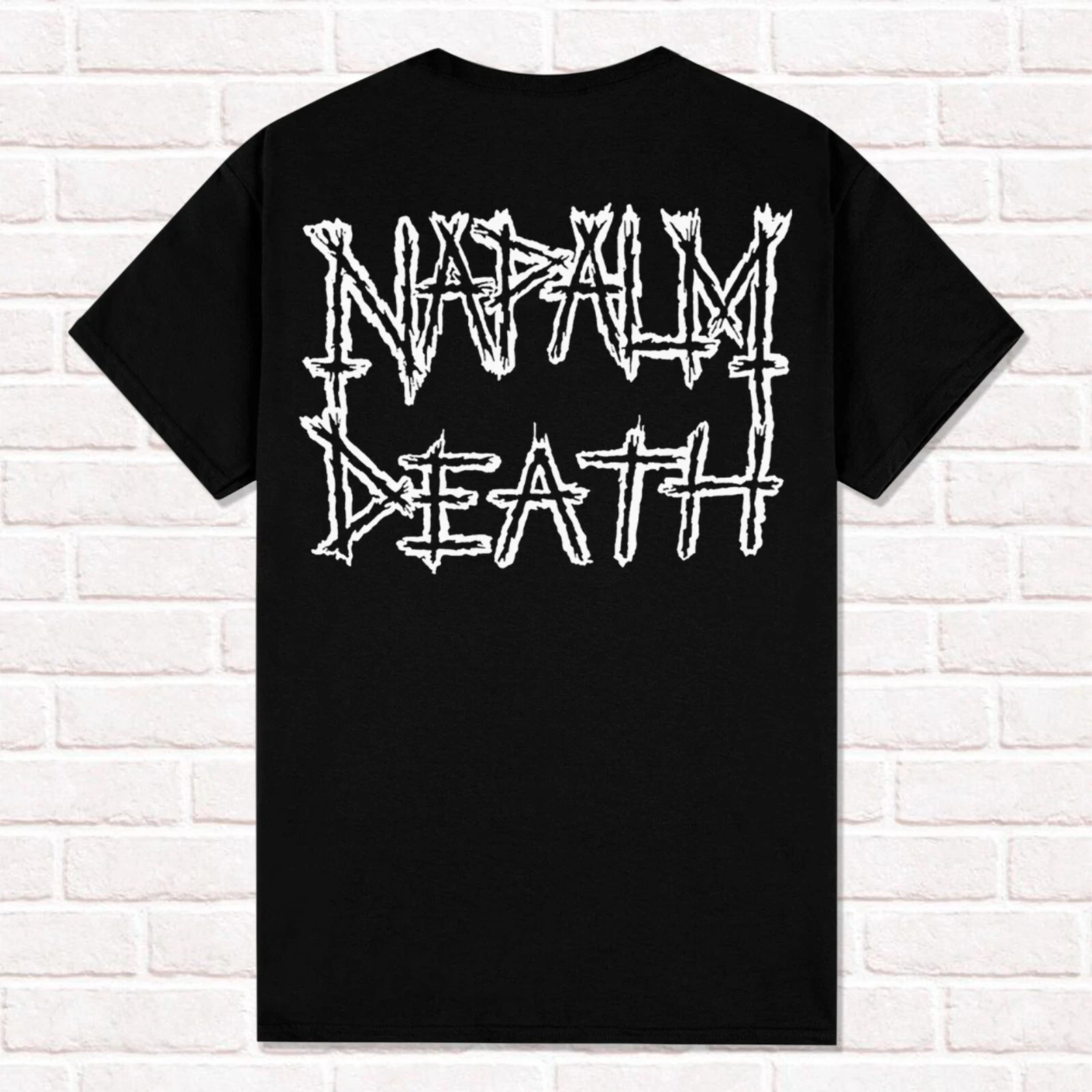 2025 نابالم الموت تي شيرت ريبر Grindcore الوحشي الموت المعادن ميتالهيدز نمط تيز القمم سيدتي القطن قصير الأكمام شارع العليا #2