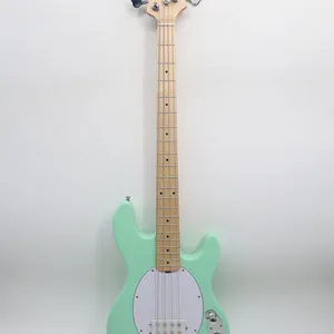 Electric Bass in Mahogany, Humbucker pickup, high quality, 4 string bass, 22 frets 10 Main Sales Electric Guitar - №7