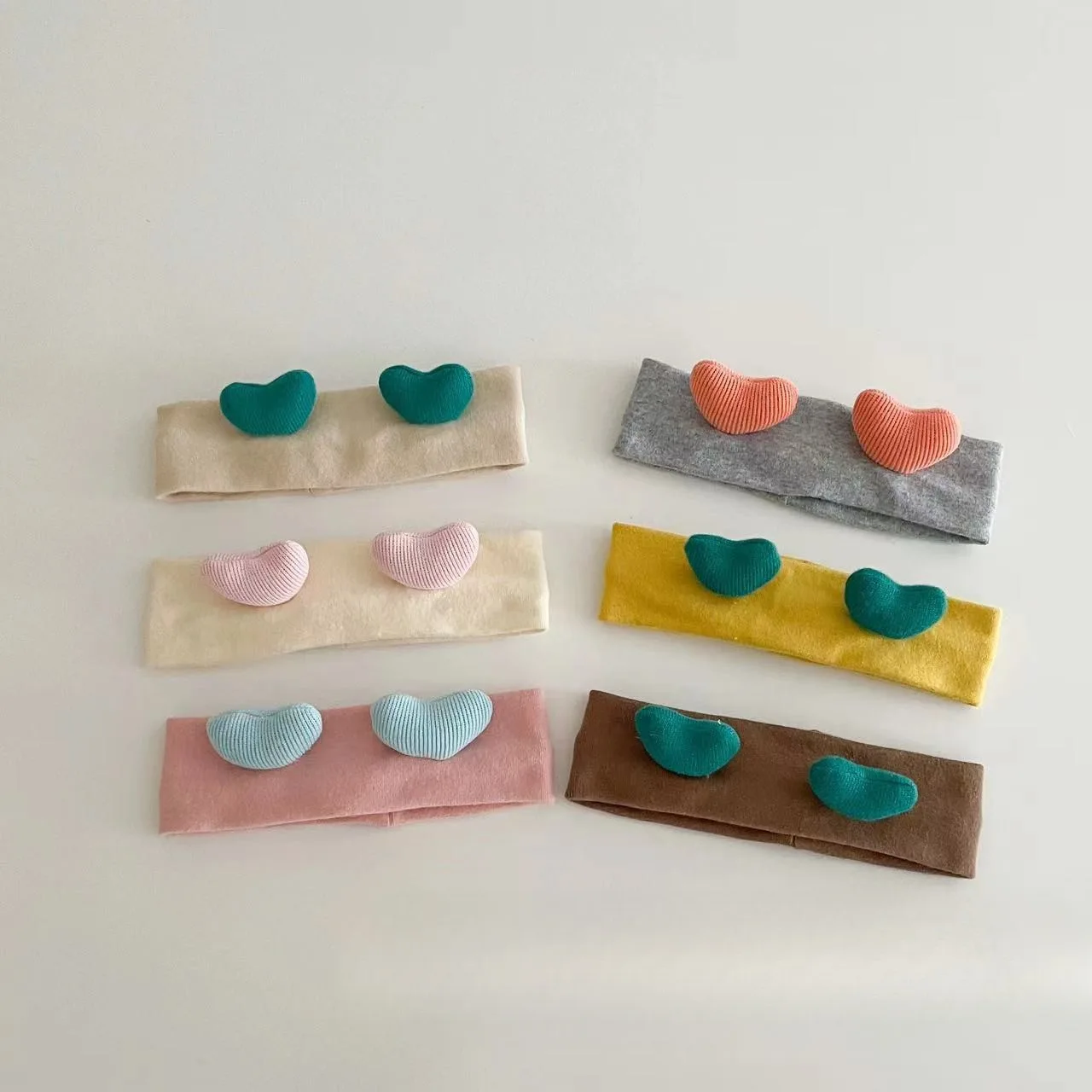 

Headdress Cute Cotton Baby Product Baby Hair Band Soft Solid Color Hair Accessories Children Headdress 38-46cm Baby Hat
