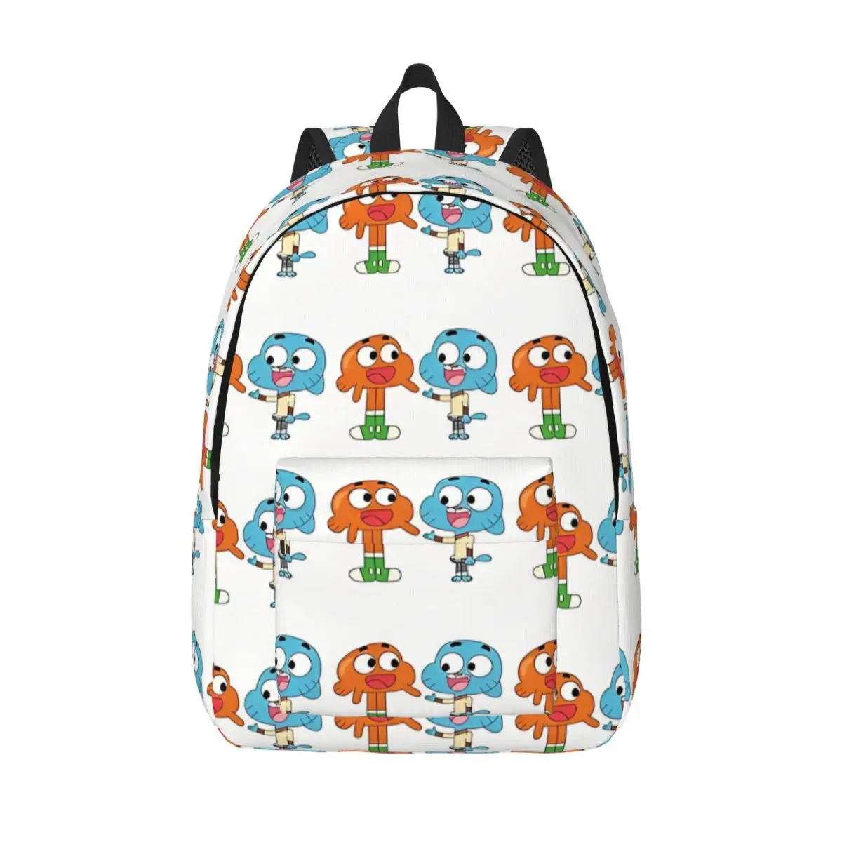 Gumball And Darwin Backpack Lightweight High School Business Comedy Amazing World Of Gumball Daypack for Men Laptop Shoulder Bag