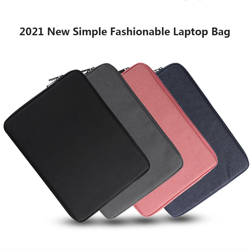 Laptop Sleeve Bag 13.3 14 15.4 15.6 Inch Notebook Case Men Women Travel Carrying Bag For Macbook Air Pro 13 Inch Shockproof Case