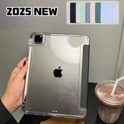 For iPad 11th Gen Case A16 Funda iPad Pro 11 13 M4 2025 M2 M3 iPad Air 13 11 Air 5 4 iPad 10th 9th 8 7 Mini A17 Pro 12.9 Cover