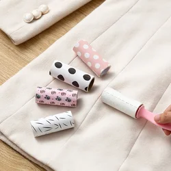 Mini Tear-Off Clothes Sticker Roller Sticky Paper Portable Lint Rollers Household Cleaning Tools