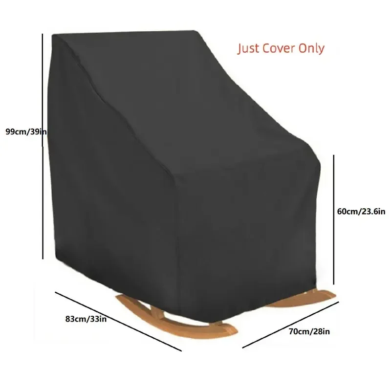 Garden Furniture Outdoor Chair Cover, Waterproof Dust Cover, 210d Cloth, Protect Patio Balcony Rain Snow Chair Sofa Table Covers