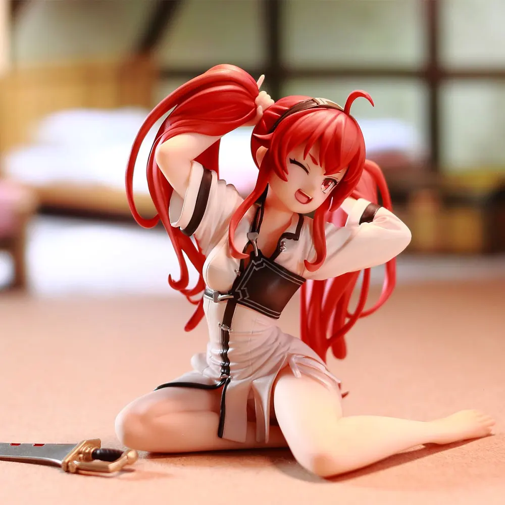 11CM Anime Mushoku Tensei II ~Isekai Ittara Honki Dasu Figure Roxy Migurdia Kneeling Anime Model Toys Gifts Collection PVC - view 5
