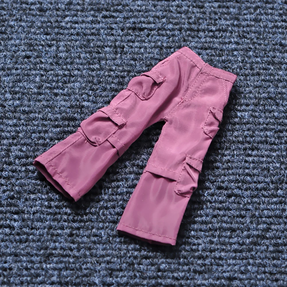 1/6 Scale Work Pants Hip Hop Pop Pants Clothes Accessory Model Fit 12'' Anime BJD Slim Female Soldier Action Figure Body Dolls