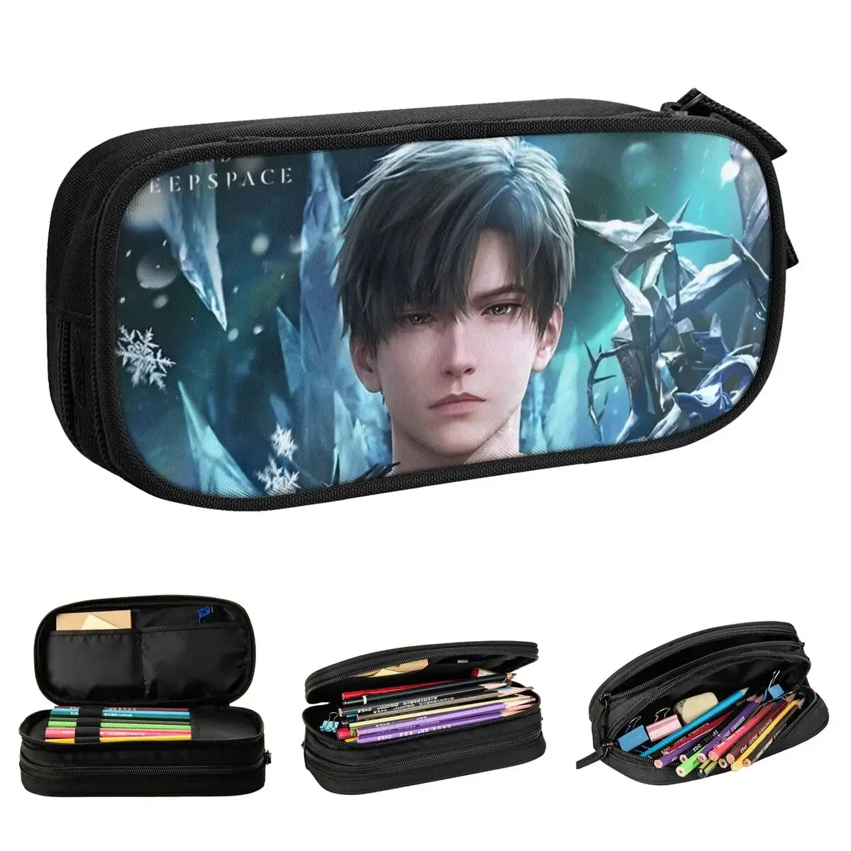 

Game Love And Deepspace Pencil Cases Pencilcases Pen Holder for Girls Boys Big Capacity Bag Students School Cosmetic Stationery