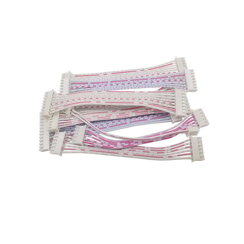 5Pcs JST XH 2.54mm Pitch Female to Female / Female Plug Red White Wire Cable Connector 2/3/4/5/6/7/8/10/12 Pin 26AWG 10/20/30CM