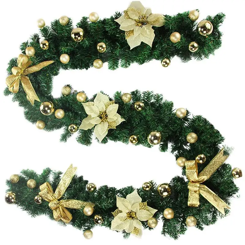 

Christmas Garland Christmas Rattan Decor Christmas Garland Rattan Wreath Indoor Outdoor Garland For Door Table Centerpiece Decor