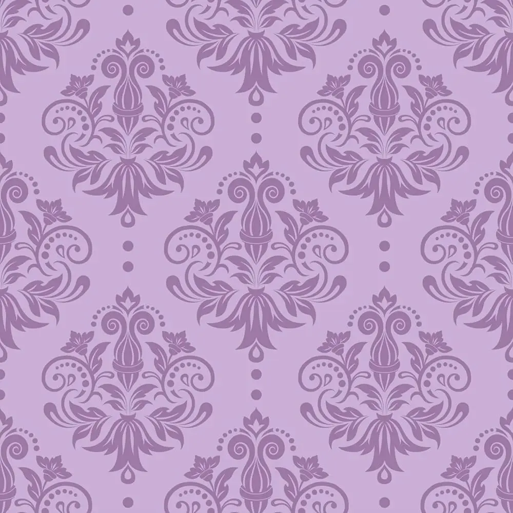 

Purple Damask Wallpaper Peel And Sti Removable Violet Victorian Wall Covering For Bedroom Living Room Elegant Decorative Floral