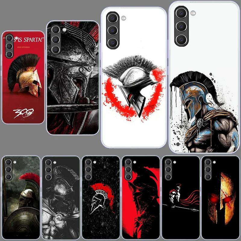 Spartan Phone Case for Samsung A54 A14 A24 A34 5G Galaxy A02S A03S A04S A12 A22 A32 A52 A72 A13 A23 A33 A53 A73 A42 Cover TPU