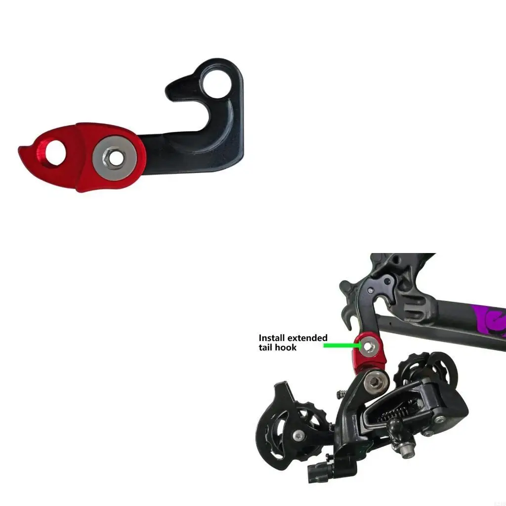 

Bicycles Rear Derailleur Screws Road Bike Rear Derailleur Hanger Bolt Aluminium Alloys Tail Hook Screw Easy to Install