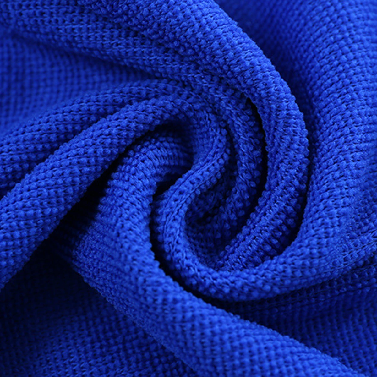 

Microfiber Car Cleaning Towels 30X70Cm Blue Auto Drying Cloth Strong Water Adsorption Lint Free For Car Truck Motorcycle