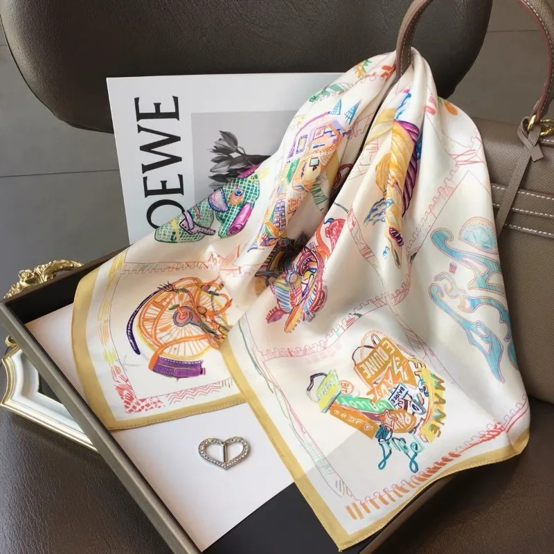 100-mulberry-silk-luxury-style-silk-horse-print-square-scarf-multifunctional-neck-wrap-headscarf-bag-decoration