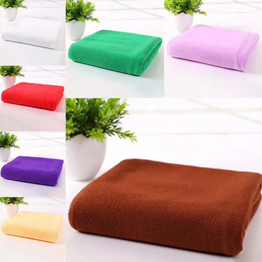 Microfibre Face Towel Travel Gym Camping Sport Fast Drying Absorbent Bathrobe Hand Towel 35x75cm