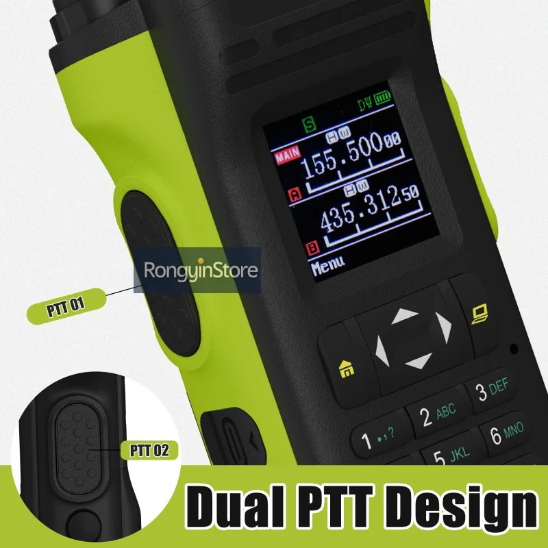 SQ-8000 12W Walkie Talkie High Power High Capacity VHF UHF AM FM Type-C Charger 128Channel Long Distance Communication Ham Radio view 4