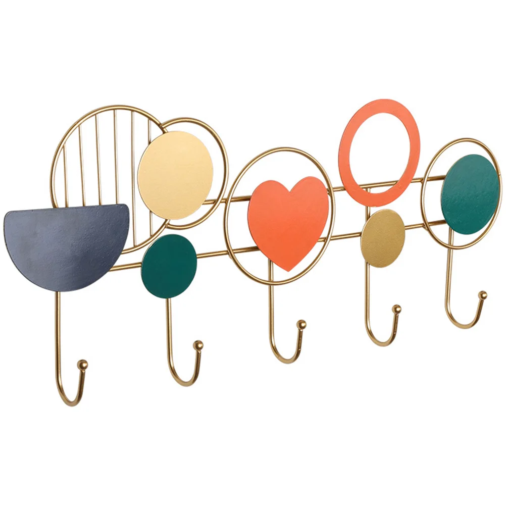 

Coat Hook Heavy Duty Wall Mount Home Decor Simple Shape Multi Purpose Clothes Hanger Hat Storage Living Room Bedroom Bathroom