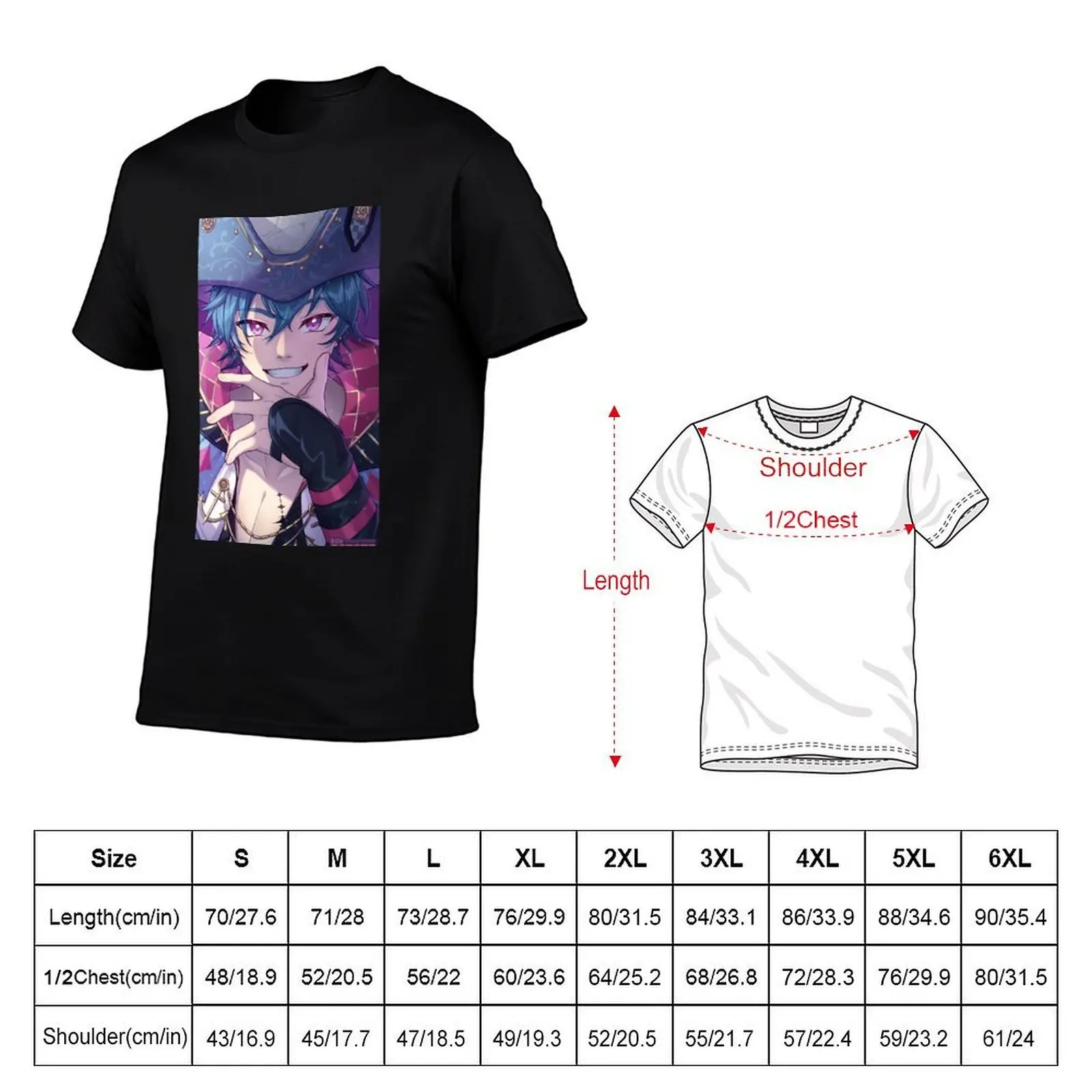 Brant from Wuthering Waves T-Shirt anime figures funny shirt cotton men workout shirt