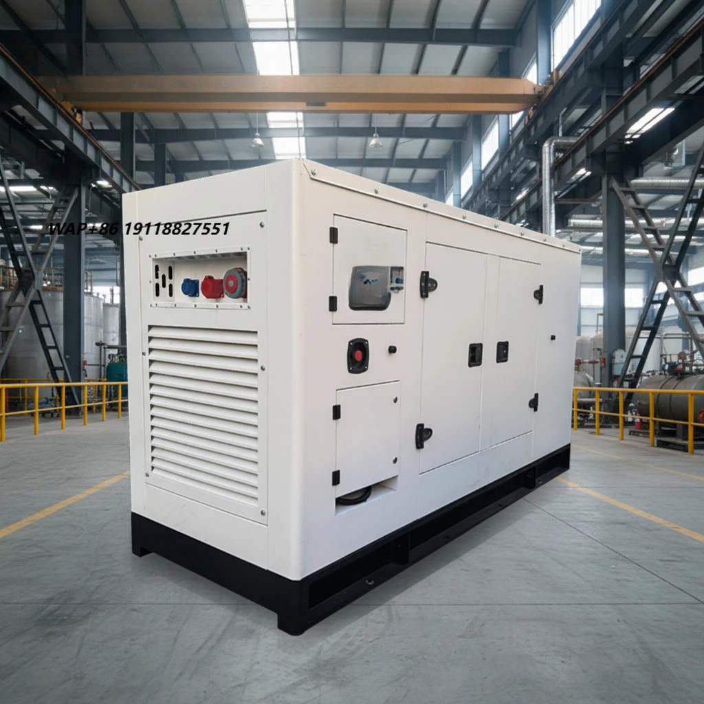 Emergency Auto-Start Silent  Generator 100kw 150kw Soundproof Backup Power for Office
