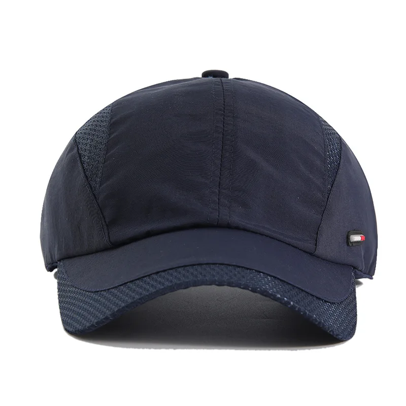 

Уличная регулируемая быстросохнущая бейсболка, спортивная сетчатая дышащая шапка для мужчин, портативная походная кепка Hundred Pagodas для гольфа