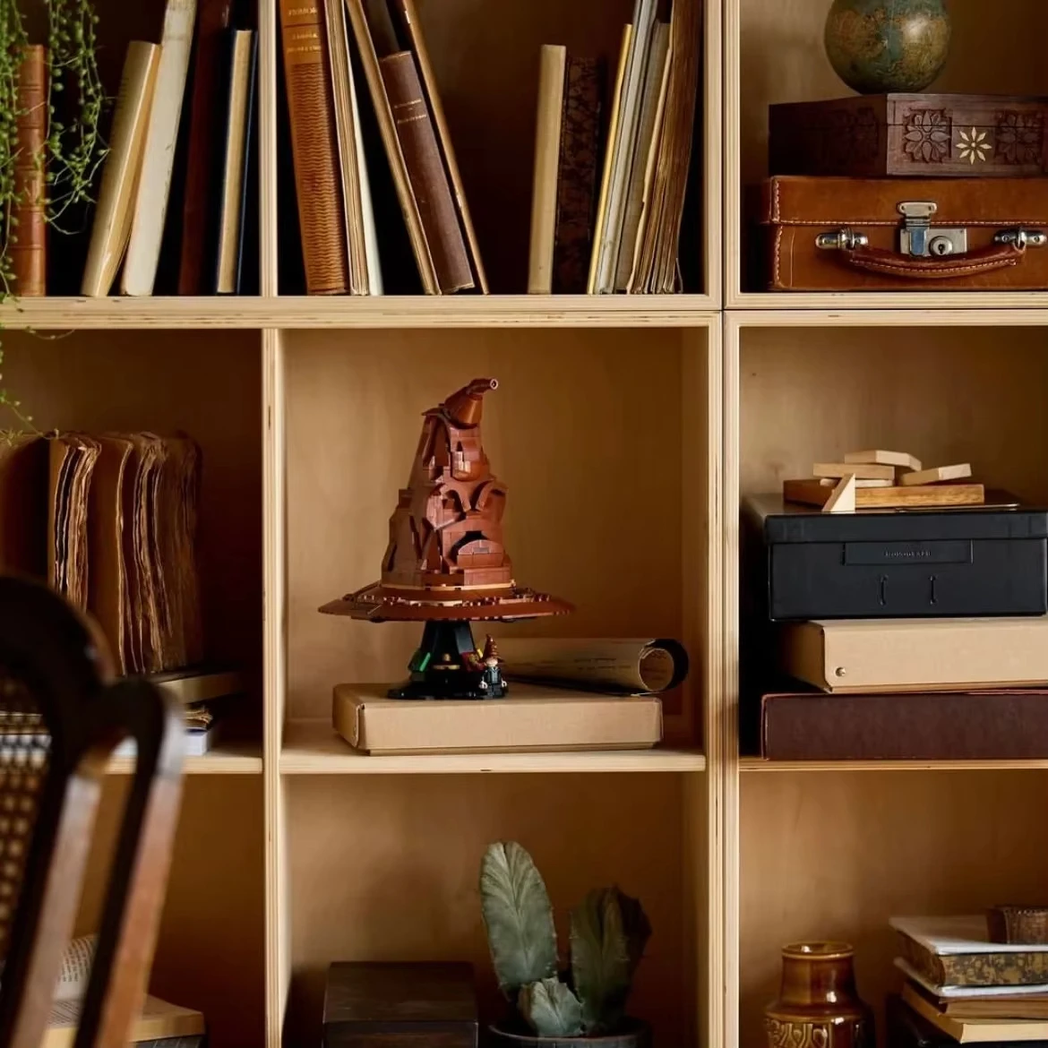 561pcs Ramo Cappello da strega Building Block MOC76429 Modello Mattone Cappello da mago Magic Boy Toy Regalo di compleanno per bambini