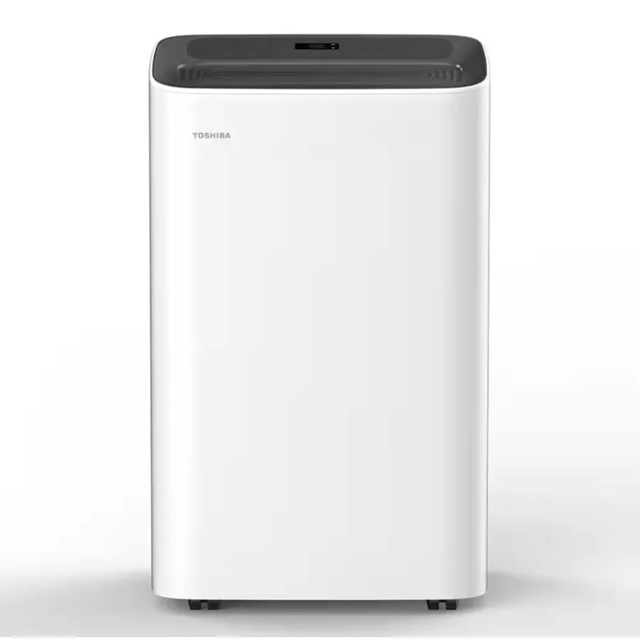 

Portable AC for home use, stainless steel, white, 8, 000 BTU cooling with Wi-Fi smart control and dehumidification for up to 35