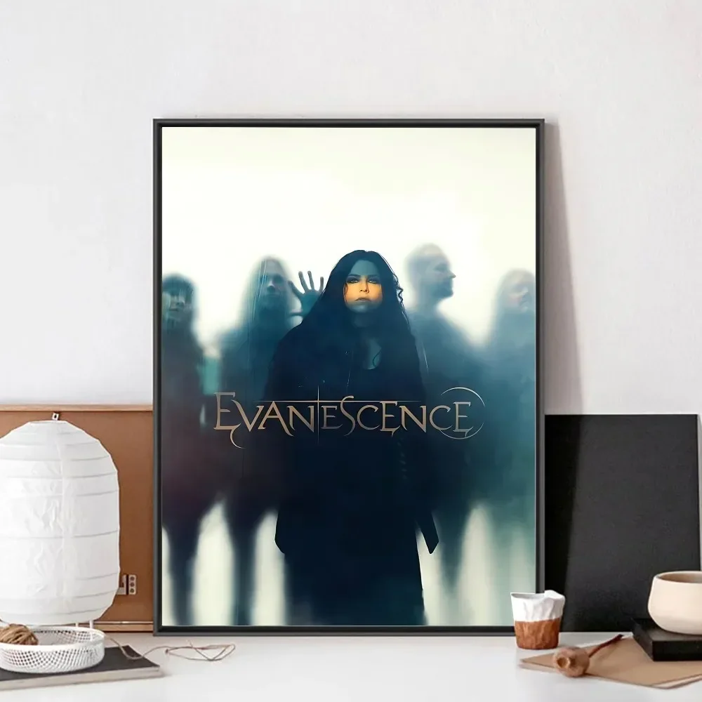 ملصق Evanescent Amy Lee بدون مؤطر ملصق Kraft Club Bar Paper Vintage ملصق جدار الفن اللوحة ملصقات دراسة غرفة النوم #5